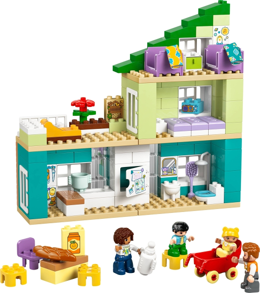 LEGO® DUPLO: 3in1 Modern Family House with Figures (Set 10470)