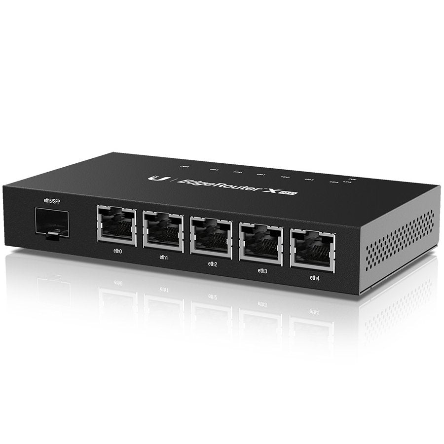 Ubiquiti EdgeRouter X, 6-Port, PoE, SFP – product photo