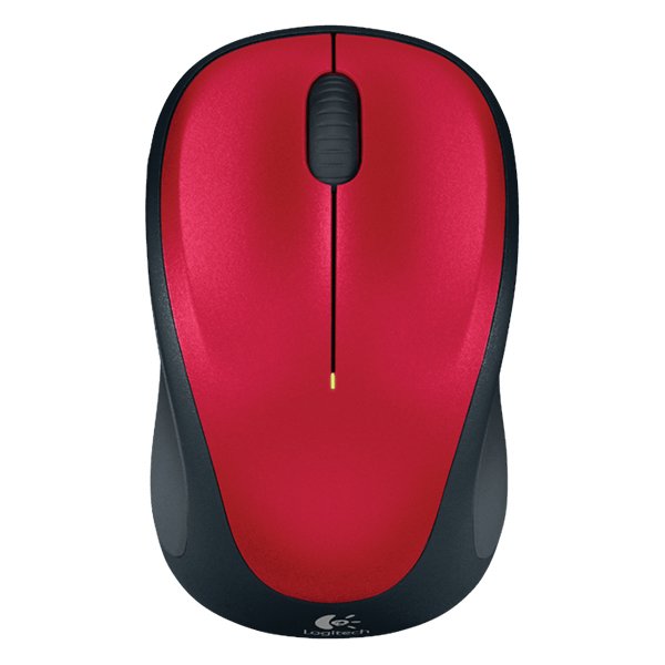 Logitech M235 Wireless Mouse - Red