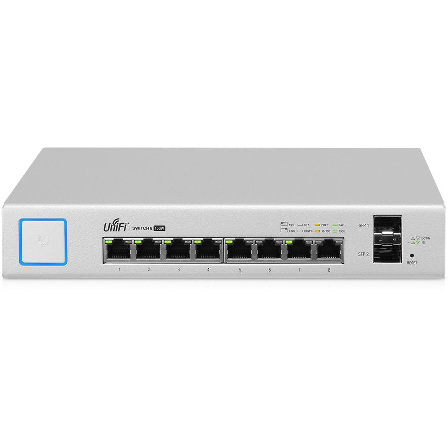 Ubiquiti Unifi Switch US-8-60W 8x1000Mbps, PoE, 15.4W per port – product photo