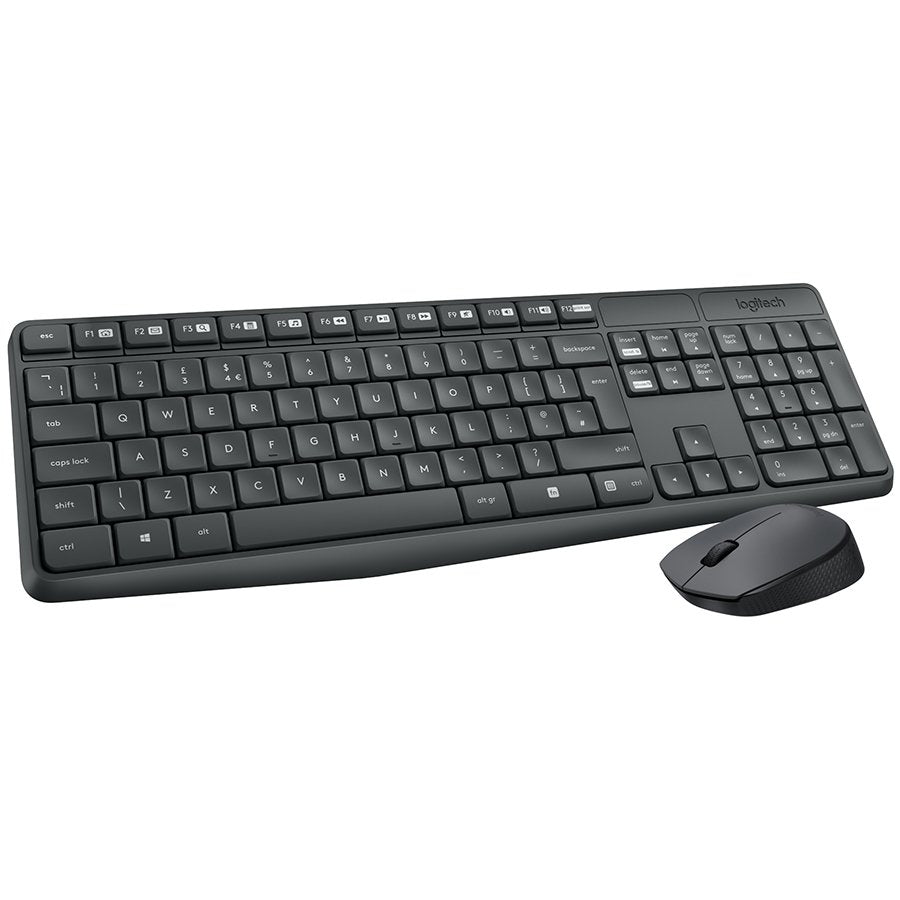 Logitech MK235 Wireless Combo - Grey
