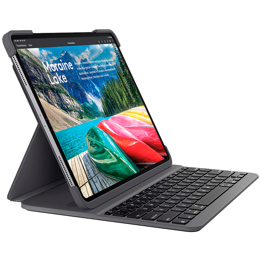 Logitech Slim Folio Pro for iPad Pro 11-inch - BT - Graphite – product photo