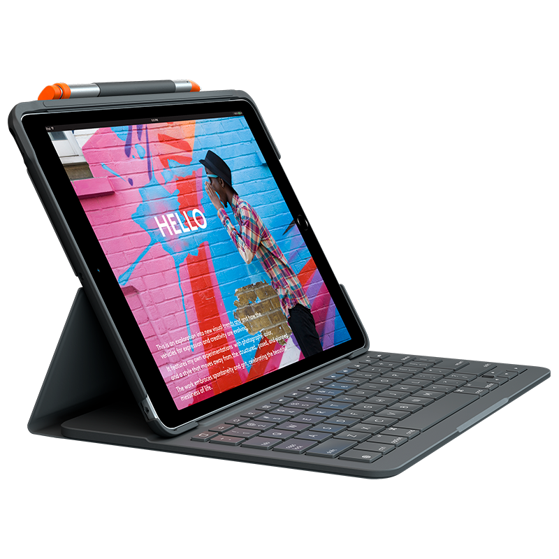 Logitech Slim Folio for iPad Air (3rd gen) - BT - Graphite – product photo