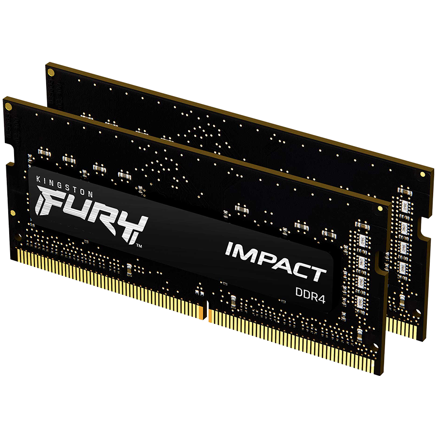 Kingston DRAM 64GB 3200MT/s DDR4 CL20 SODIMM (Kit of 2) FURY Impact