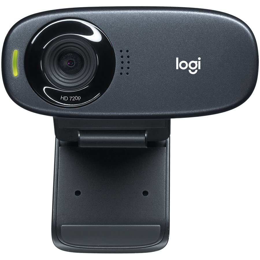 Logitech C310 HD Webcam - Black - USB – product photo