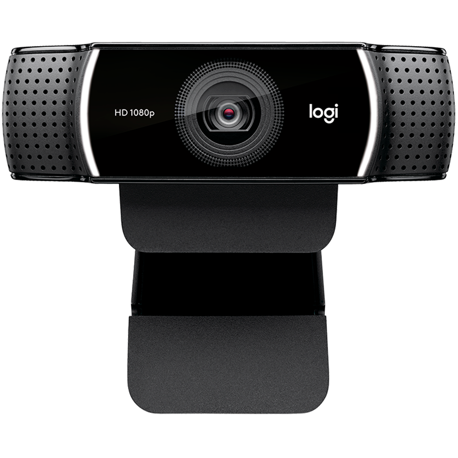 Logitech C922 Pro Stream Webcam - Tripod - Black - USB – product photo