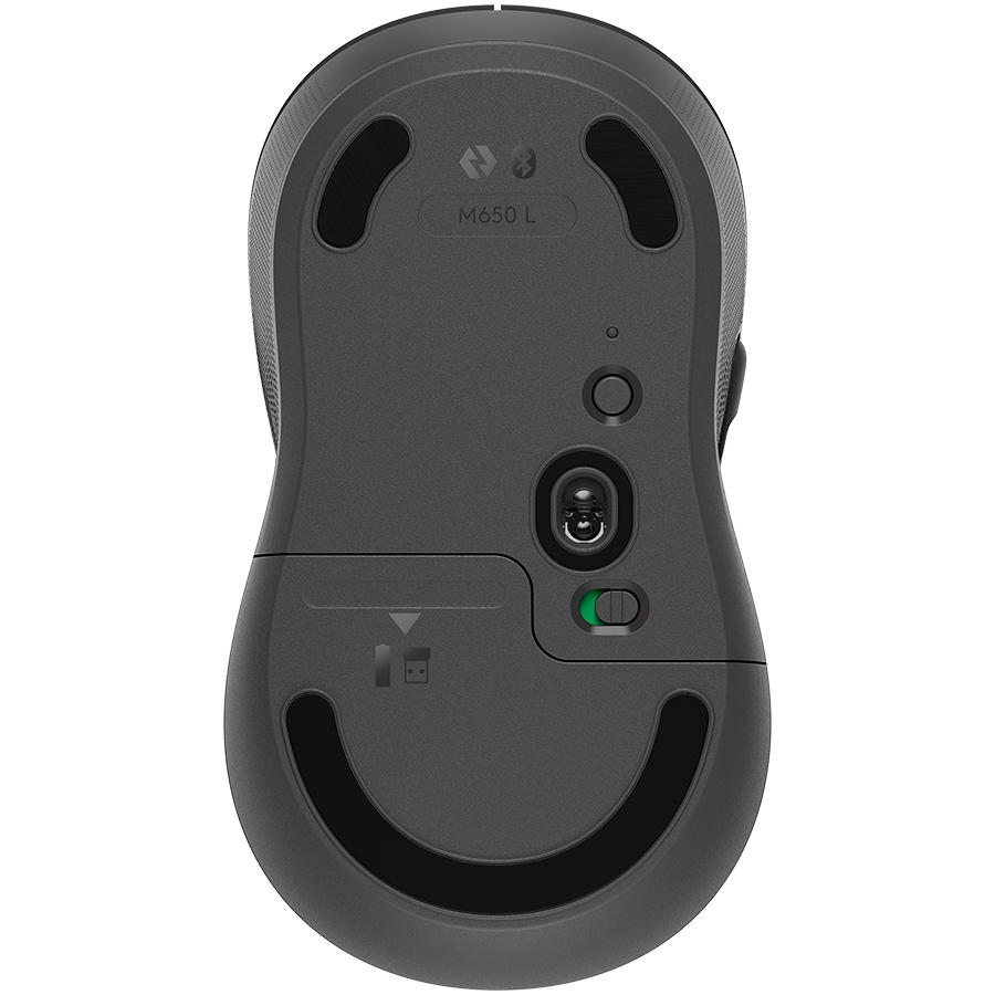 Logitech M650L Signature Bluetooth Mouse - Graphite - image 4