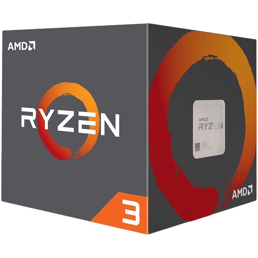 AMD CPU Desktop Ryzen 3 4C/8T 4300G Box – product photo