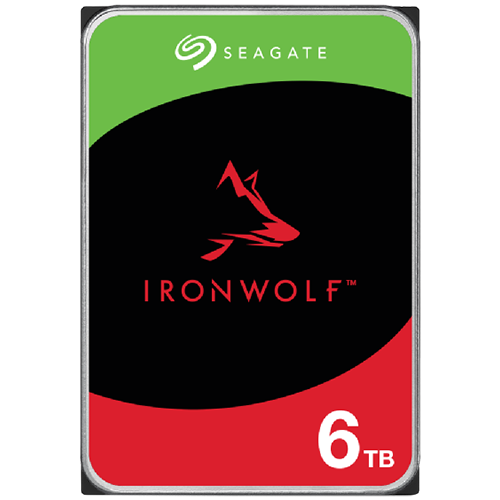 SEAGATE HDD IronWolf NAS (3.5''/6TB/SATA 6Gb/s/rpm 5400) – product photo