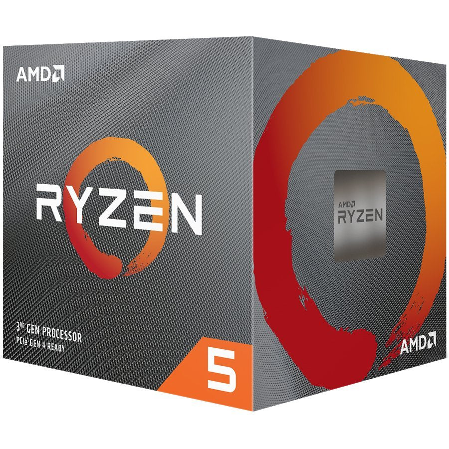 AMD CPU Desktop Ryzen 5 6C/12T 4600G Box – product photo