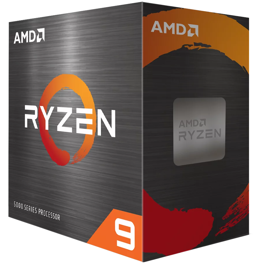 AMD CPU Desktop Ryzen 9 16C/32T 7950X3D box – product photo
