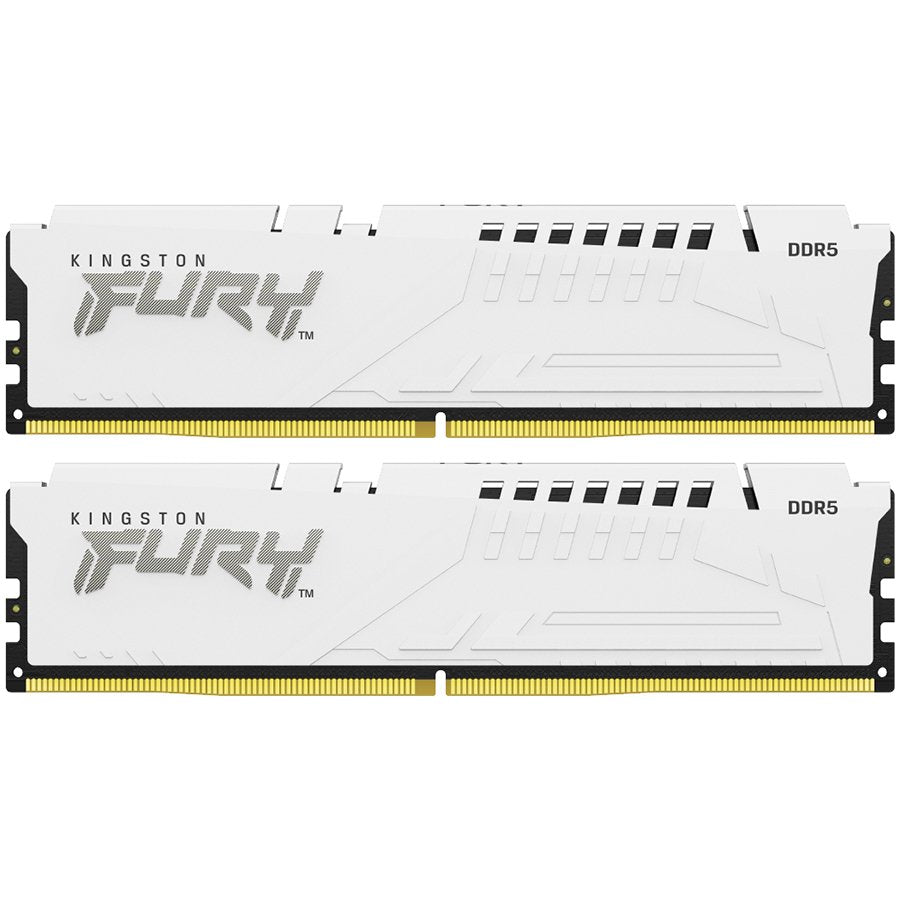 Kingston 64GB 6000MT/s DDR5 CL36 DIMM (Kit of 2) FURY Beast White EXPO