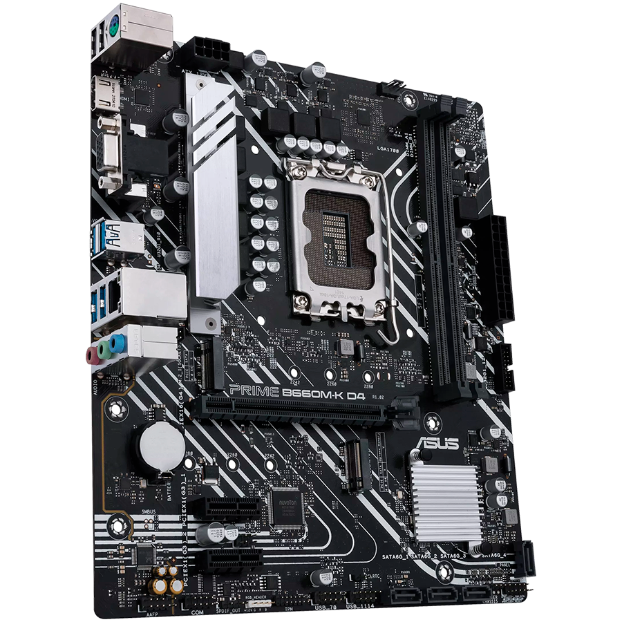 ASUS PRIME B660M-K D4 LGA1700 mATX MB