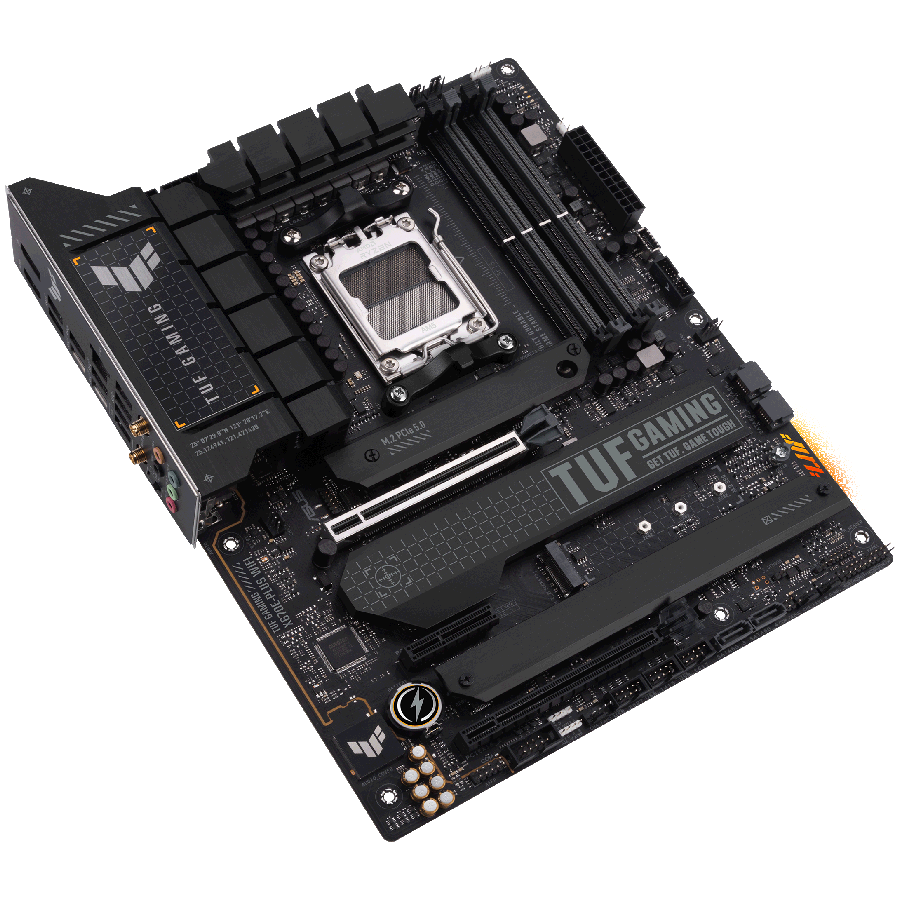 ASUS TUF GAMING X670E-PLUS WIFI AM5 ATX gaming MB – alternate product view 2