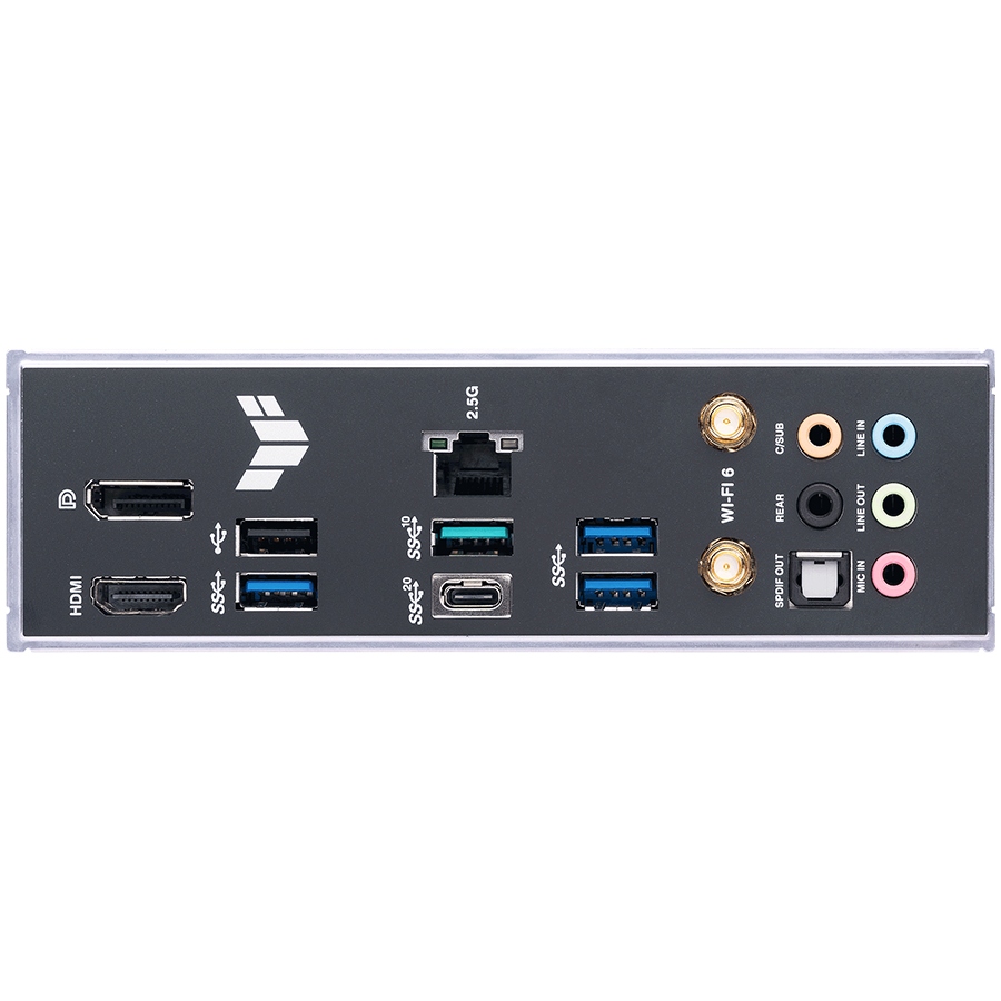 ASUS TUF GAMING B760-PLUS WIFI LGA1700 ATX gaming MB – alternate product view 3