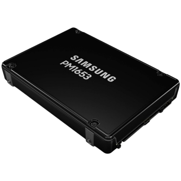 SAMSUNG PM1653 960GB Enterprise SSD, 2.5”, SAS 24Gb/s, Read/Write: 4200 / 1200 MB/s, Random Read/Write IOPS 600K/55K