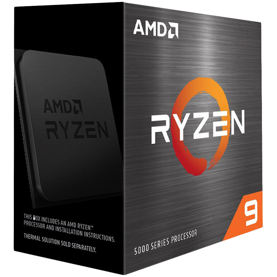 AMD CPU Desktop Ryzen 9 12C/24T 5900X box – product photo
