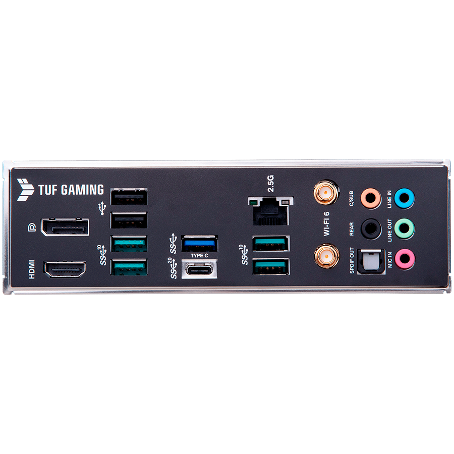 ASUS TUF GAMING B760-PLUS WIFI D4 ATX LGA1700 DDR4 – alternate product view 3