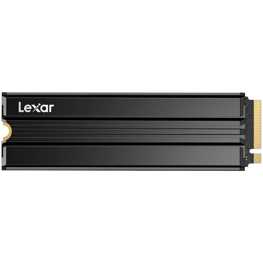 Lexar 4TB High Speed PCIe Gen 4X4 M.2 NVMe, up to 7400 MB/s read and 6500 MB/s write with Heatsink – product image