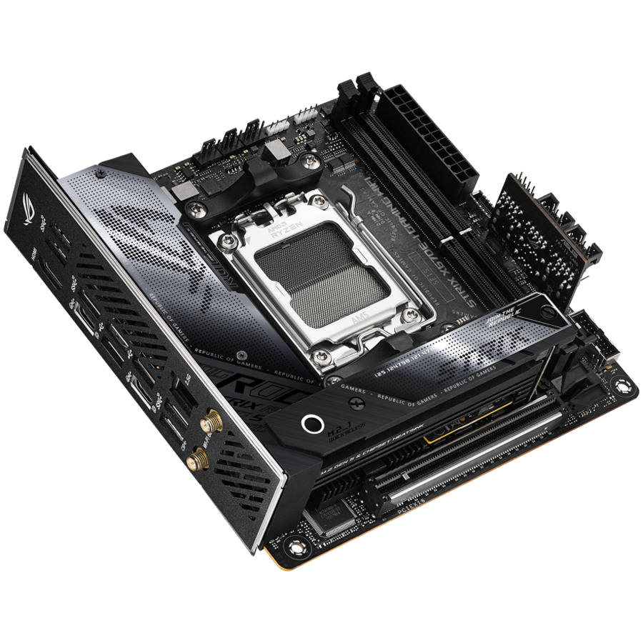 ASUS ROG STRIX X670E-I GAMING WIFI mini-ITX AM5 DDR5 – alternate product view 2