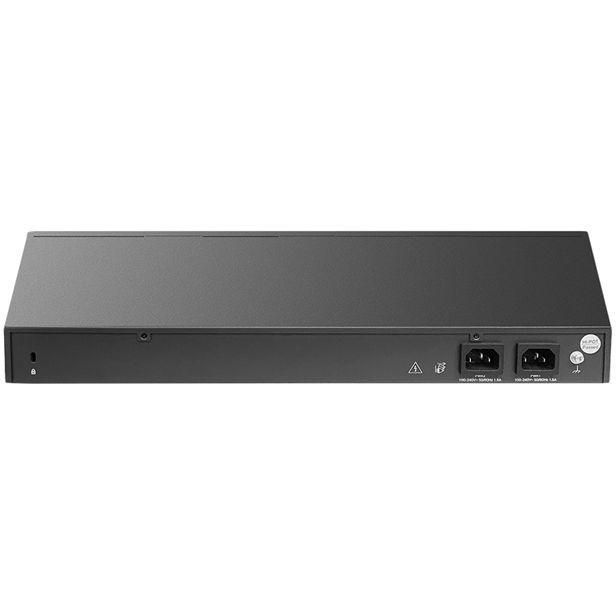 TP-Link ER8411 Omada VPN Router with 10G Ports, 1× 10G SFP+ WAN Port,1× 10G SFP+ WAN/LAN Port,1× Gigabit SFP WAN – view 3