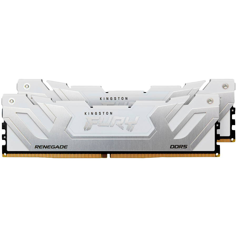Kingston 48GB 8400MT/s DDR5 CL40 CUDIMM (Kit of 2) FURY Renegade White XMP, EAN: 740617346831 – alternate product view 2