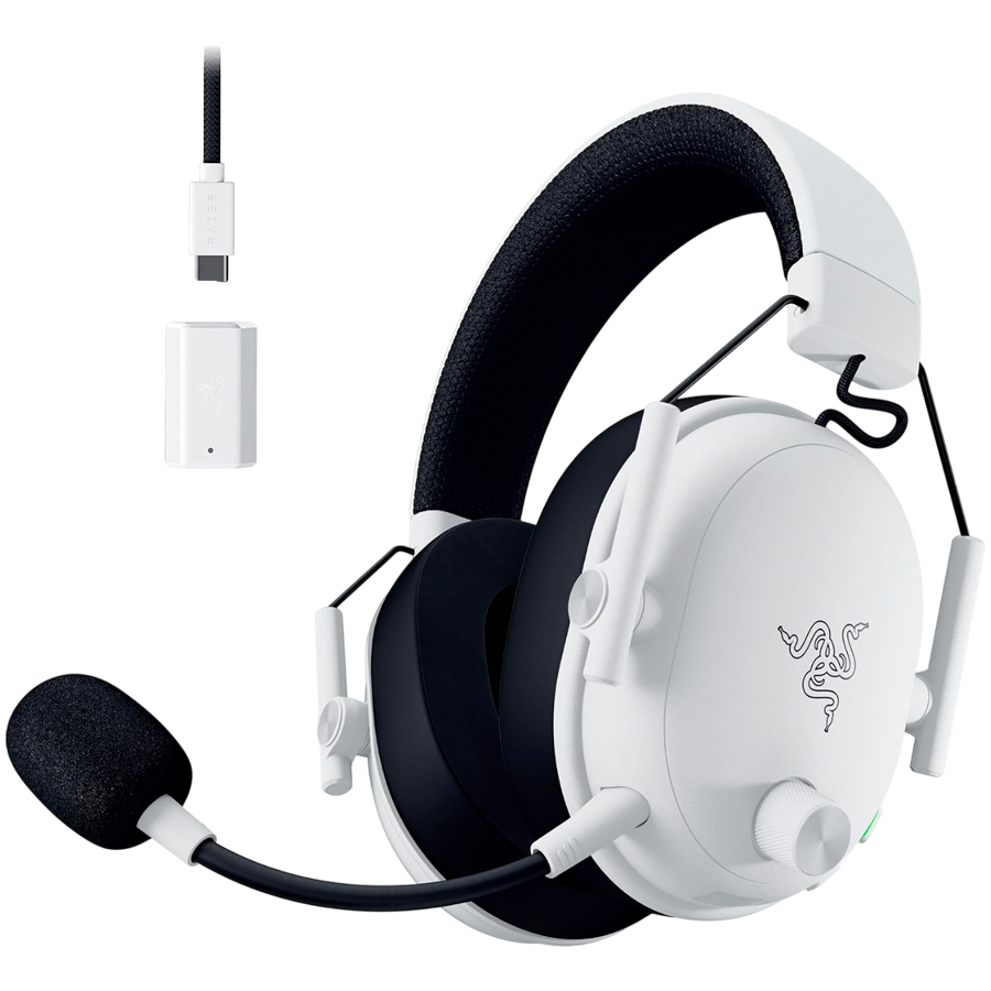 Razer BlackShark V3, Wireless Esports Headset, White Edition – alternate product view 4
