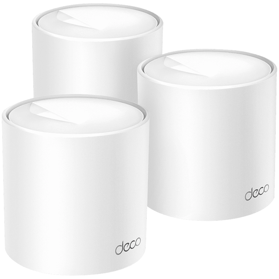 Faster Connections: Wi-Fi 6 speeds up to 1,500 Mbps—1,201 Mbps on 5 GHz and 300 Mbps on 2.4 by TP-LINK – product photo