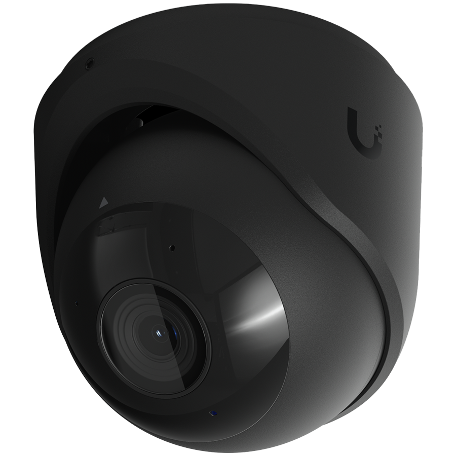 Ubiquiti UVC-G6-Turret-B Black, All-weather, tamper-resistant 4K PoE camera with a 1 – product photo