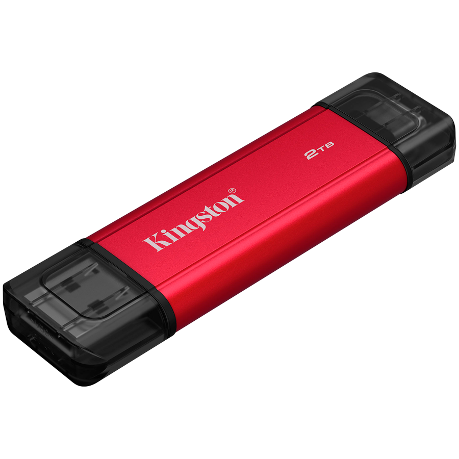 Kingston 2TB Dual USB-A/C Portable SSD, Up to 1050MB/s USB 3.2 Gen 2 – alternate product view 3