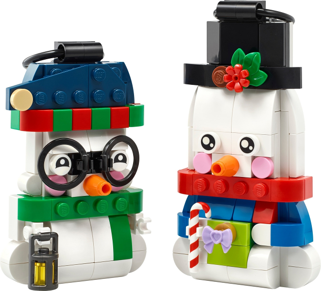 LEGO® Christmas: Snowman Ornaments (Set 40812)