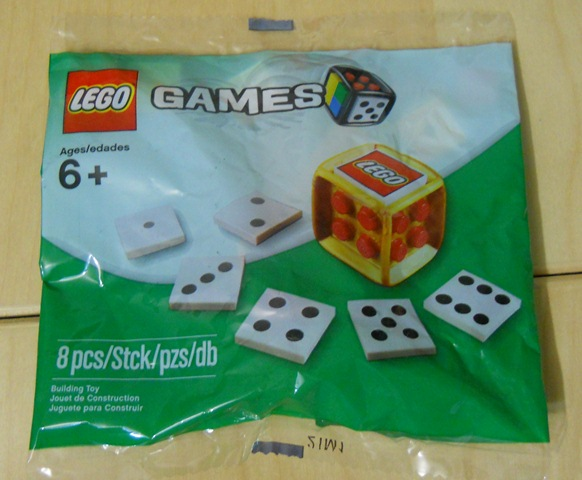 LEGO® Games: Gold Die Polybag (Set 4648939)
