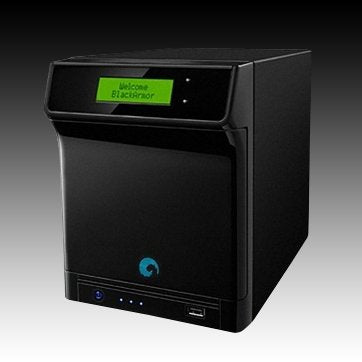 SEAGATE HDD External BlackArmor NAS 400 0.1 (supported 4 HDD, Gigabit Ethernet, SATA II, JBOD, 0, 1, 10, 5), Black – view 3
