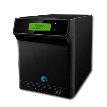 SEAGATE HDD External BlackArmor NAS 400 0.1 (supported 4 HDD, Gigabit Ethernet, SATA II, JBOD, 0, 1, 10, 5), Black – view 5