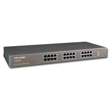 Switch TP-Link TL-SG1024, 24 ports 24 x 10/100/1000Mbps RJ45 ports, Rackmount, MDI/MDI-X switch, Unmanaged – view 4