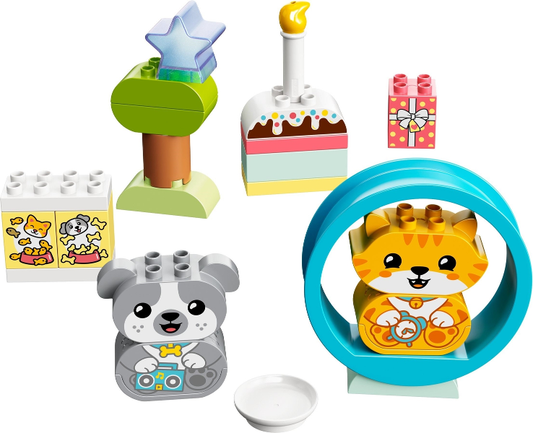 LEGO® DUPLO: My First Puppy & Kitten with Sounds (Set 10977)