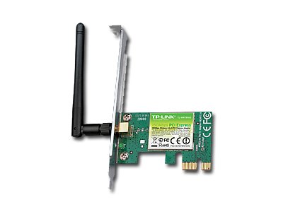 NIC TP-Link TL-WN781ND,  PCI Express Adapter, 2,4GHz Wireless N 150Mbps, Detachable Omni Directional Antenna 1 x 2dBi (RP-SMA) - image 2