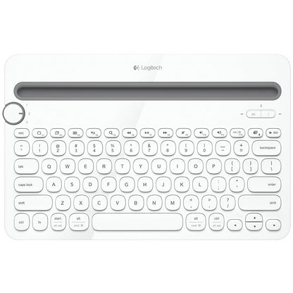 Logitech K480 Bluetooth Multi - Device Keyboard - White - product photo