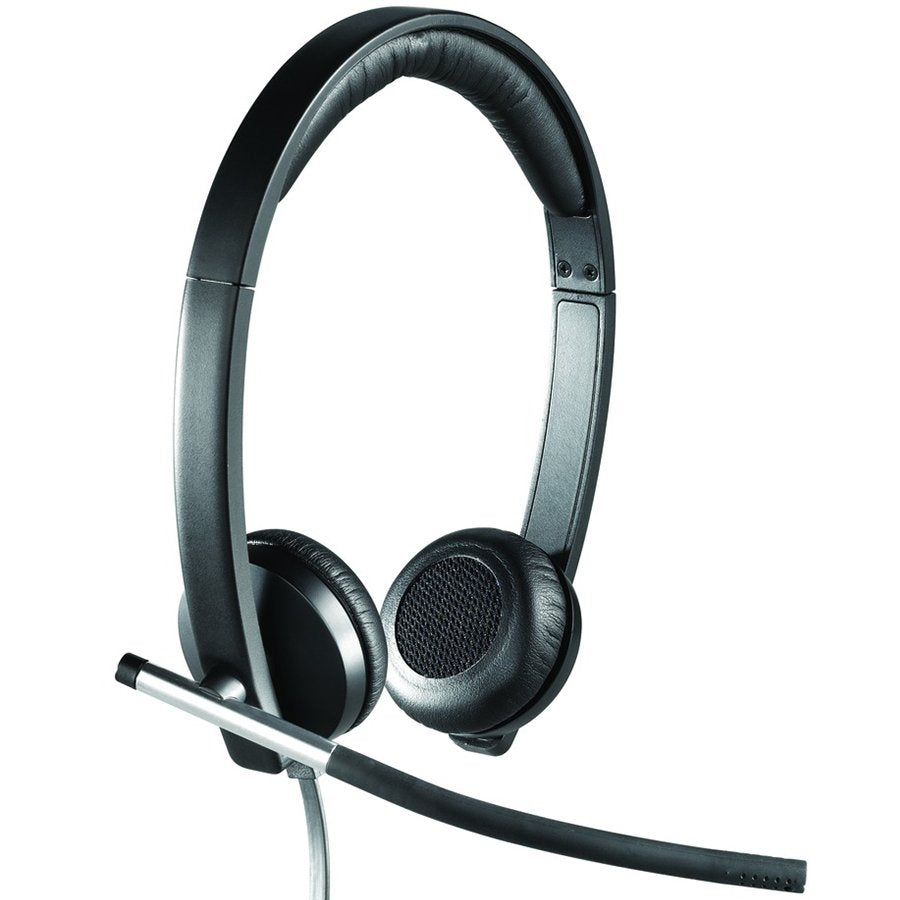 Logitech H650E Corded Headset Stereo USB – product photo
