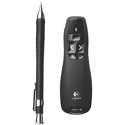 Logitech R400 Wireless Presentation Remote - Black - image 3