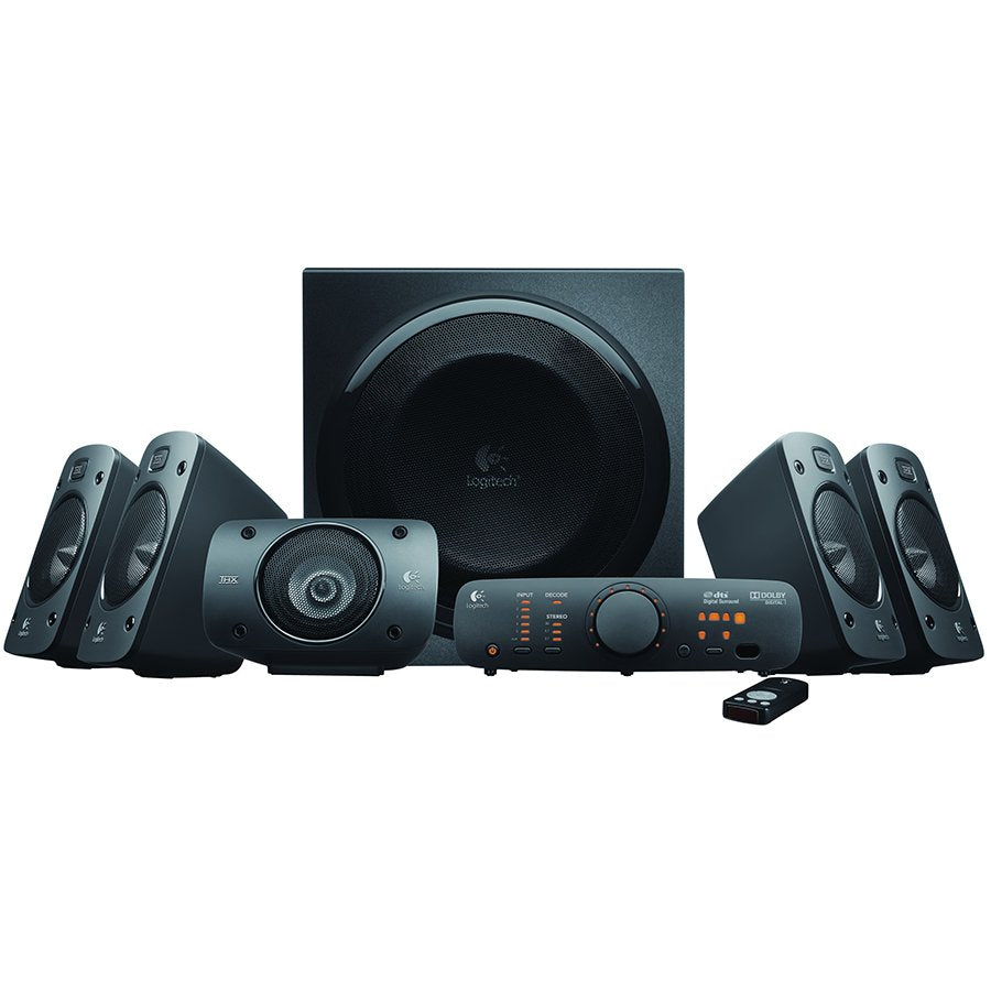 Logitech Z906 Thx Surround Sound 5.1 Speakers - Black - 3.5 Mm – product photo