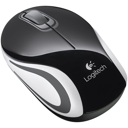 Logitech M187 Wireless Mini Mouse - Black