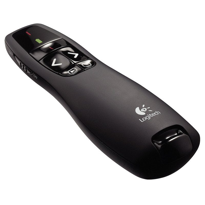 Logitech R400 Wireless Presentation Remote - Black