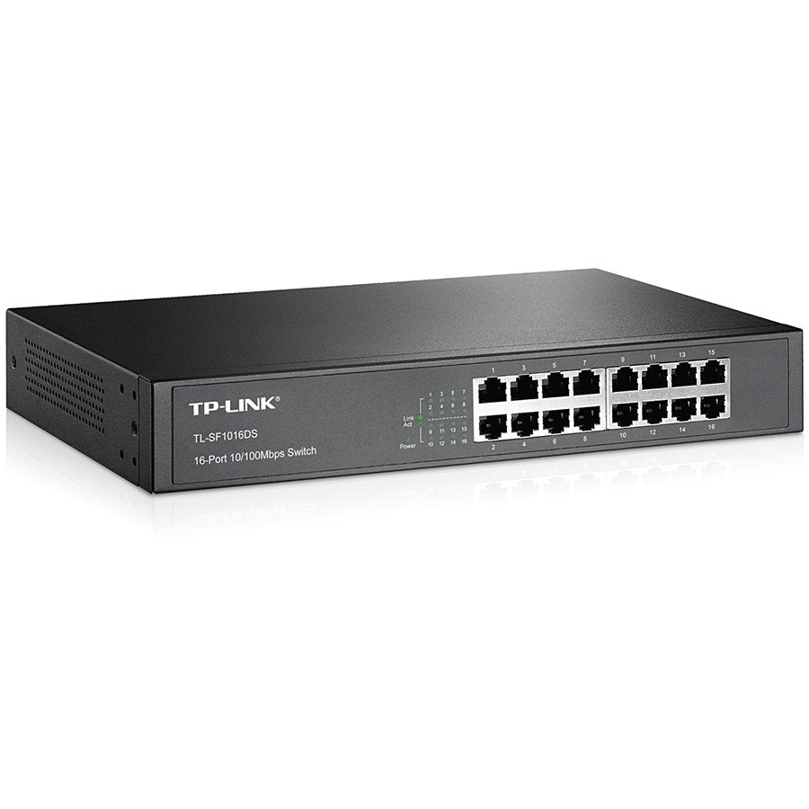 Switch TP-LINK TL-SF1016DS 16-port 10/100M Switch, 16 10 – product photo