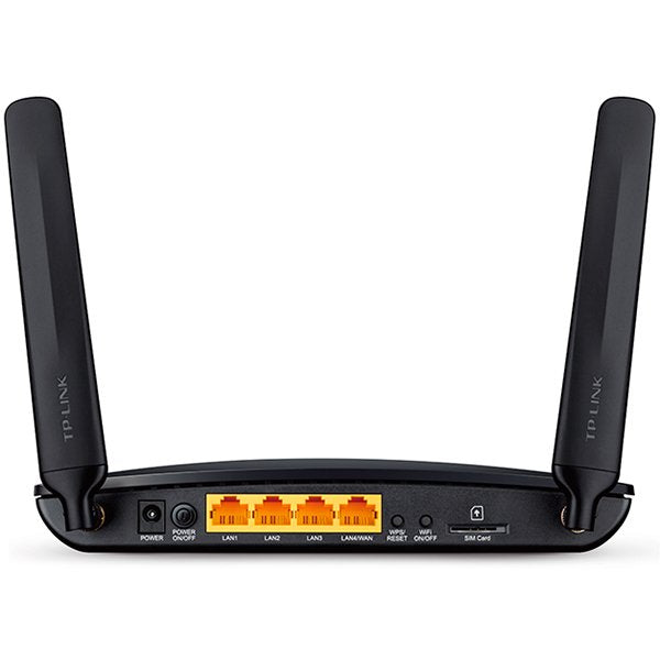 TP-LINK 300Mbps Wireless N 4G LTE Router with 4G LTE modem, LTE-FDD/LTE-TDD/DC-HSPA+/HSPA+/HSPA/UMTS/EDGE/GPRS – view 2