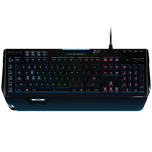 Logitech G910 Orion Spectrum Corded RGB Mechanical Gaming Keyboard - Black - USB