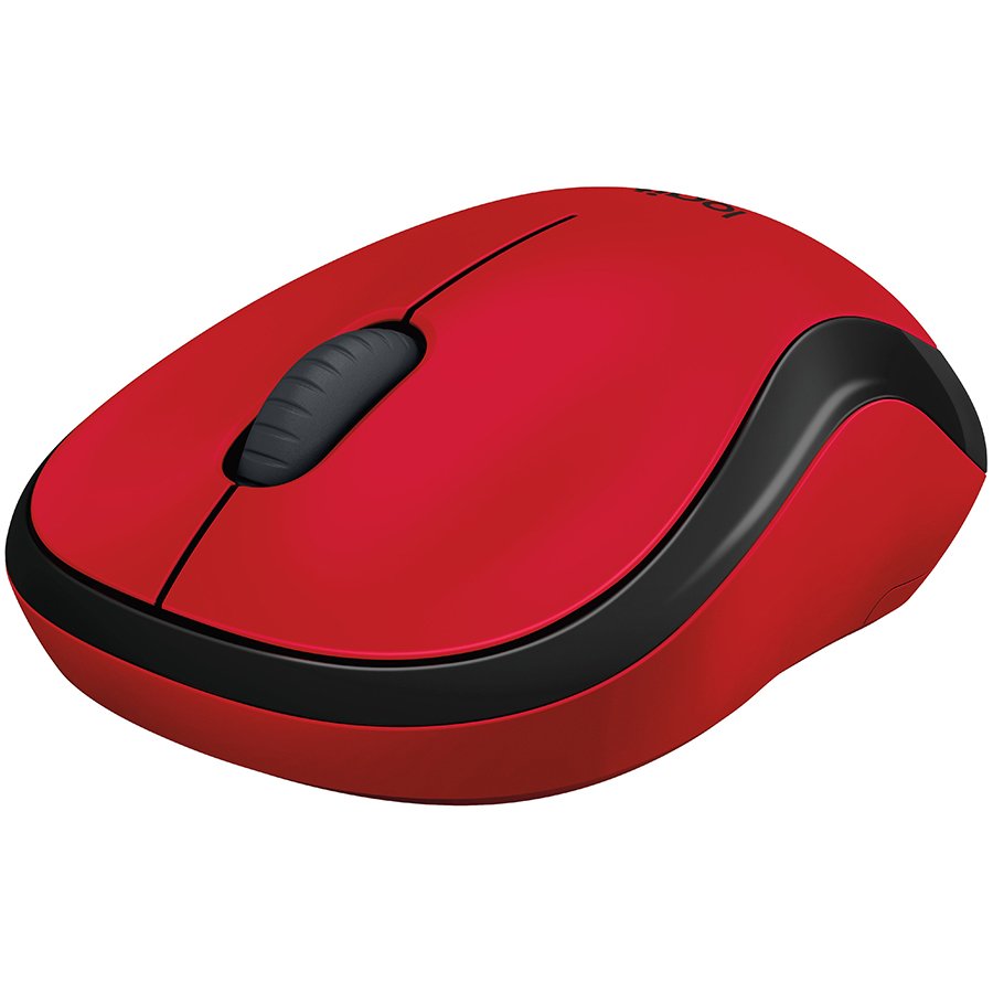 Logitech M220 Wireless Mouse - Silent - Red - image 2