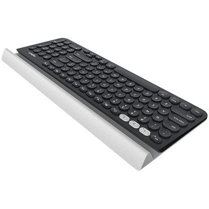 Logitech K780 Multi - Device Wireless Keyboard - Dark Grey SPECKLED White - image 2