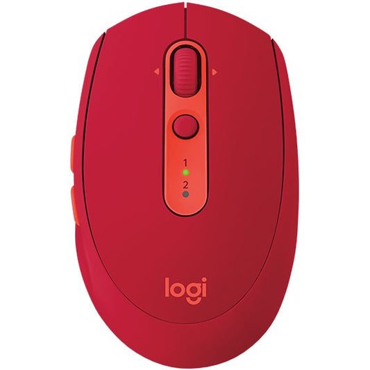 Logitech M590 Wireless Mouse - Multi - Device Silent - Ruby - product photo