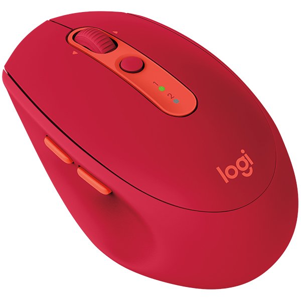 Logitech M590 Wireless Mouse - Multi - Device Silent - Ruby - image 2